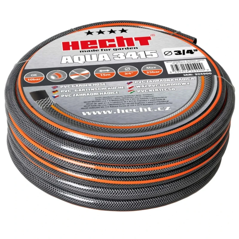 Árengedmény HECHTAQUA 3415 - LOCSOLÓTÖMLŐ 3/4" 15M