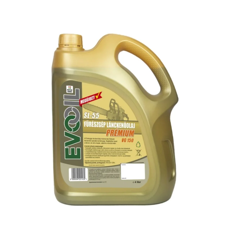 Biztonságos vásárlás SL-55 FŰRÉSZ LÁNCKENŐOLAJ PRÉMIUM ISO VG 150 4LITER